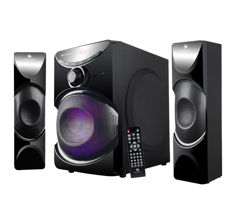 Zebronics 2.1 multimedia speakers with store bluetooth bt3430rucf