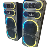 DJ Stone Club DJ Party tower speaker with single wireless MIC | BT | USB | AUX