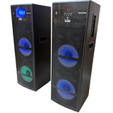 DJ Stone DJ1010 Ver 1.1 multimedia DJ party tower speaker. Karaoke compatible | BT | USB | AUX