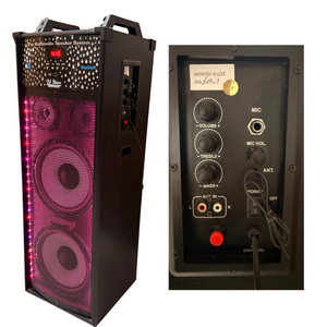 DJ STONE MOON multimedia single party tower speaker | BT | USB | AUX