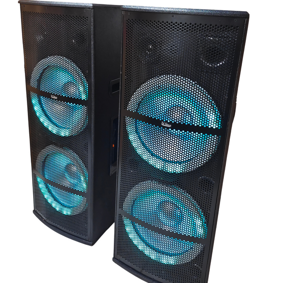 DJ Stone Blast Ring light DJ tower speaker. Amazing Bass.| Karaoke | USB | AUX I BT