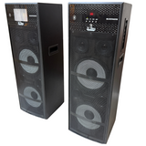 DJ Stone DJ1010 Ver 1.1 multimedia DJ party tower speaker. Karaoke compatible | BT | USB | AUX