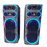 DJ Stone Club DJ Party tower speaker with single wireless MIC | BT | USB | AUX