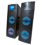 DJ Stone DJ1010 Ver 1.1 multimedia DJ party tower speaker. Karaoke compatible | BT | USB | AUX