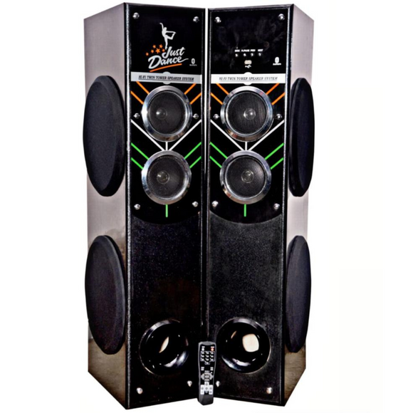 DJ Stone 3ranga 10001 multimedia party tower speakers | BT | USB | AUX