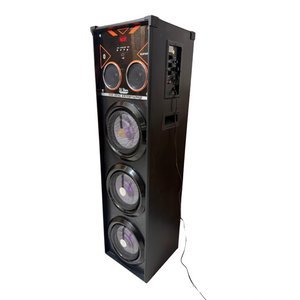 DJ Stone Pulsse single multimedia party tower speaker with wireless MIC & remote. Karaoke compatible | BT | USB | AUX