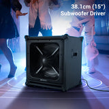 Zebronics Zeb Rumbler 700W ZEB DPSPK 102 COMPUTER MULTIMEDIA 2.1 SPEAKER (RUMBLER)  Karaoke, Dual UHF Wireless Mic, Dual 6.3mm Mic input , Dual XLR Mic input and Powerful Bass